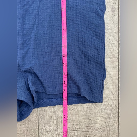 NWT Z Supply Maven Gauze Romper in Dark Indigo Size Small - Picture 11 of 13